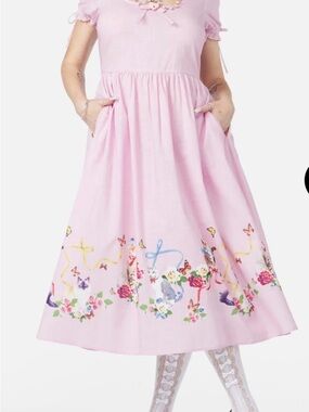Dangerfield  Kitsch Kitty Midi Dress